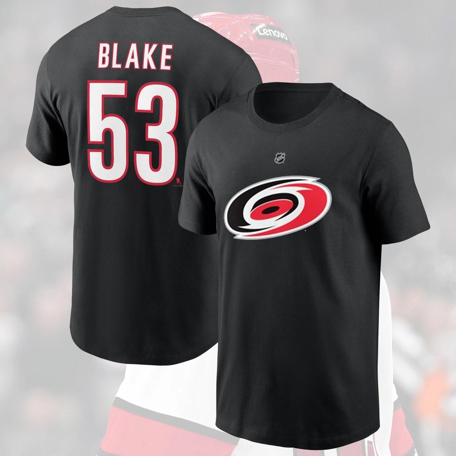 Jackson Blake #53 Carolina Hurricanes 2026 Name & Number Unisex for Fans