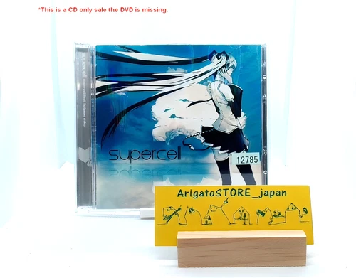 supercell feat Hatsune Miku CD Album Vocaloid 2009 Japan CD only No DVD