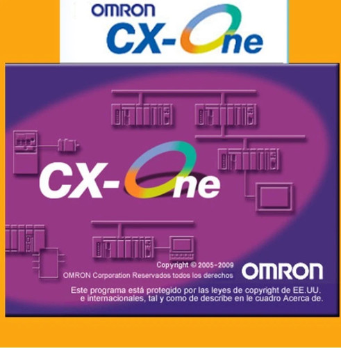 OMRON CX-One Ver.4 CXONE-AL01D-V4 1 License DVD PLC HMI Network Motion Software