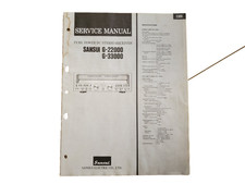 Sansui G-33000, G-22000 Ricevitore Manuale di Servizio Originale-NO COPIA G 33000