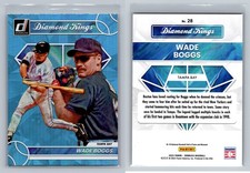 2023 Donruss #28 Wade Boggs Holo Carolina Blue