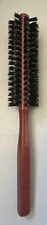 Small Round Hair Brush for Thin or Short Hair, Natural Boar Bristle Hair Brush