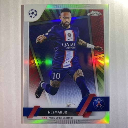 2022-23 TOPPS CHROME UEFA Club Competitions Neymar Jr. Hobby Master