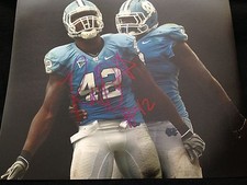 ROBERT QUINN SIGNED 8X10 UNC TARHEELS ST LOUIS RAMS FOOTBALL AUTO COA PROOF