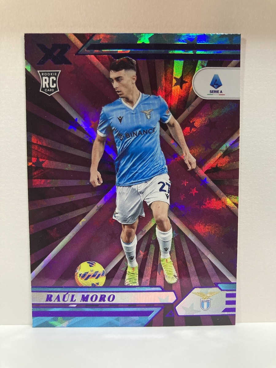 2021-22 RAUL MORO Panini Chronicles XR Rookie Purple Astro #127 SS