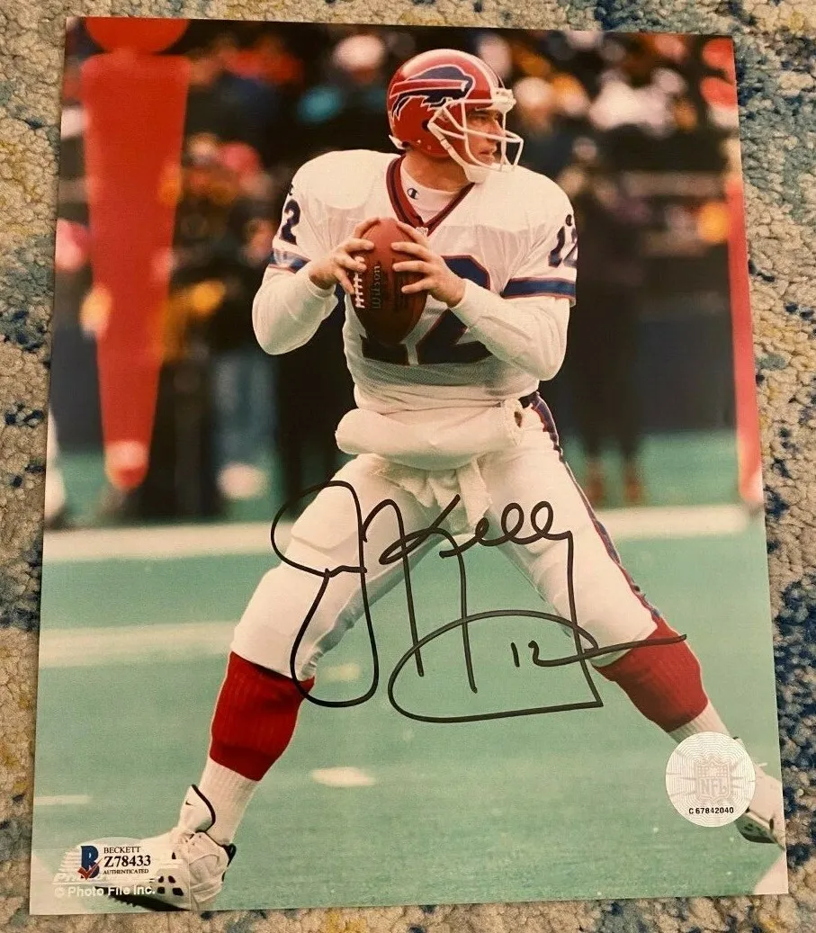 Jim Kelly - Autographed Signed Photograph