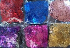 Pailetten Pailetten Franz&ouml;sische Lilie blau rot pink gold lila altrosa glitter