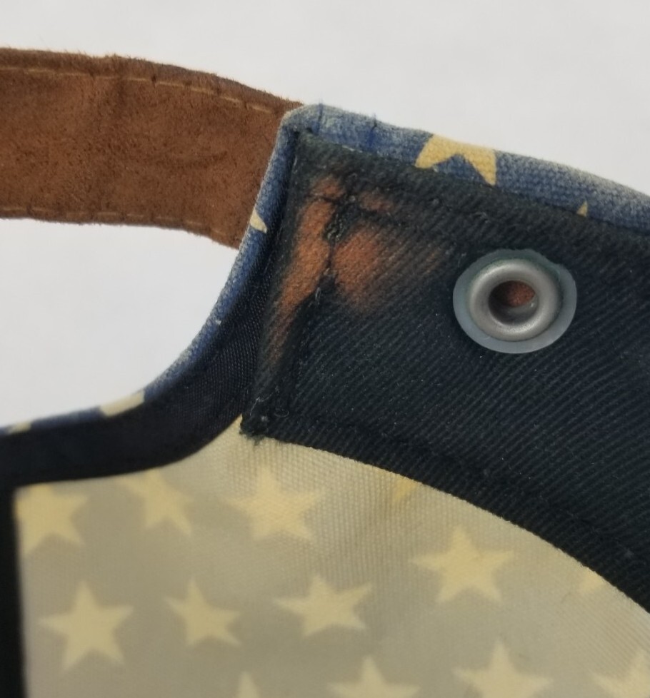 VANS Off The Wall Classic Patch Strapback Hat USA… - image 12