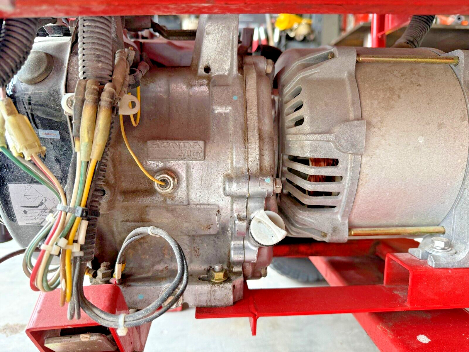 MULTIQUIP GA-3.6HR 3,600 WATT PORTABLE GENERATOR - HONDA ENGINE ONLY 9 HOURS