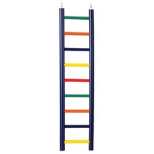 Prevue Hendryx 9-rung Multi-color Wood Bird Ladder FD C OK  USA SELLER  Toy