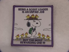 Scouting Leader unpaid Job Patch