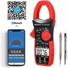 HOLDPEAK Digital Clamp Meter 6000 Count Multimeter with Auto Range,AC/DC Voltage