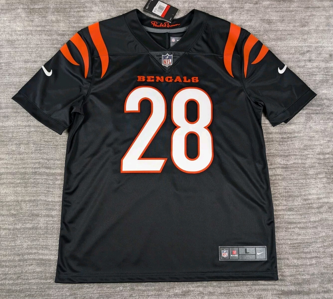 Nike Vapor Limited Cincinnati Bengals Joe Mixon Jersey NWT Size Large