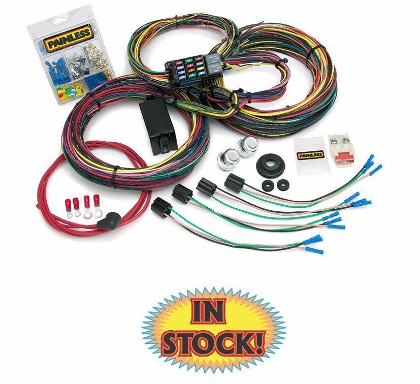 Painless Performance Chassis Harness 21 Circuit Mopar Muscle Car 10127 Painless Performance Chassis Harness 21 Circuit Mopar Muscle Car 10127