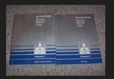 1988 Mitsubishi Starion Hatchback Shop Service Repair Manual Set 1988 Mitsubishi Starion Hatchback Shop Service Repair Manual Set