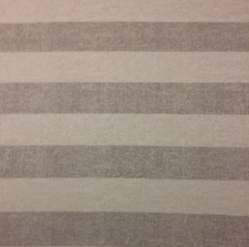 BALLARD DESIGNS MILESTONE MALT SUNBRELLA STRIPED WOVEN FABRIC BY YARD 54"W