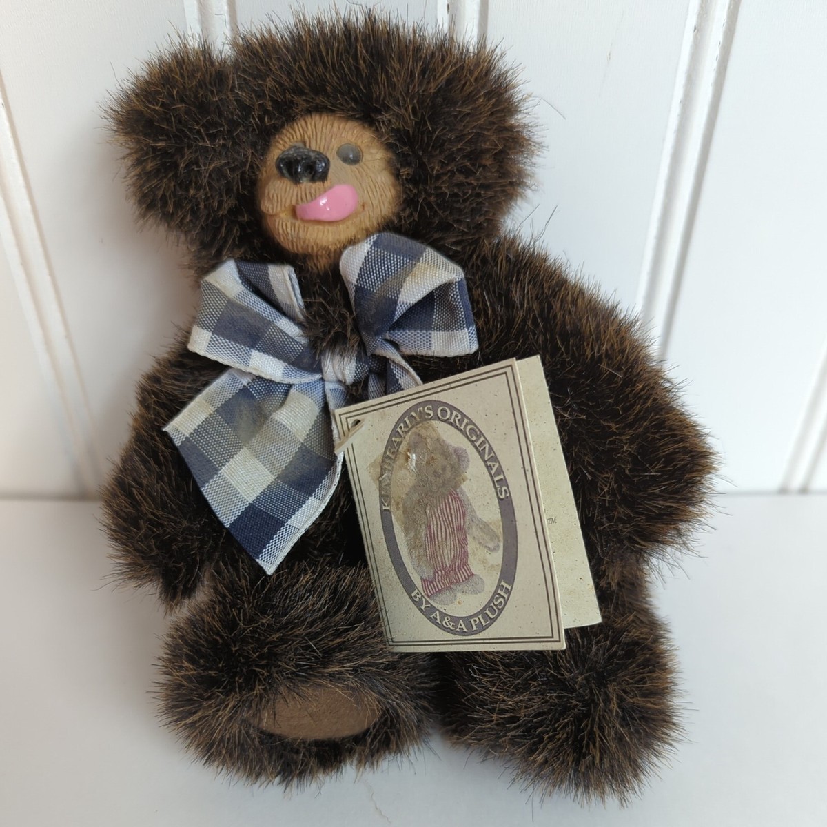 Kimbearly's Originals Mini Lil Willie Bear Jointed Licking Lips