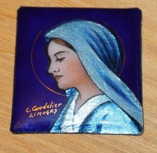  ancien émaux sur cuivre de limoges signé  g.