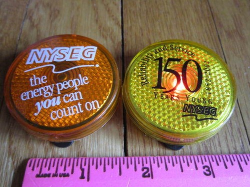 Vtg NYSEG Collectible Light Clips New York State Electric & Gas 150 anniv 2002