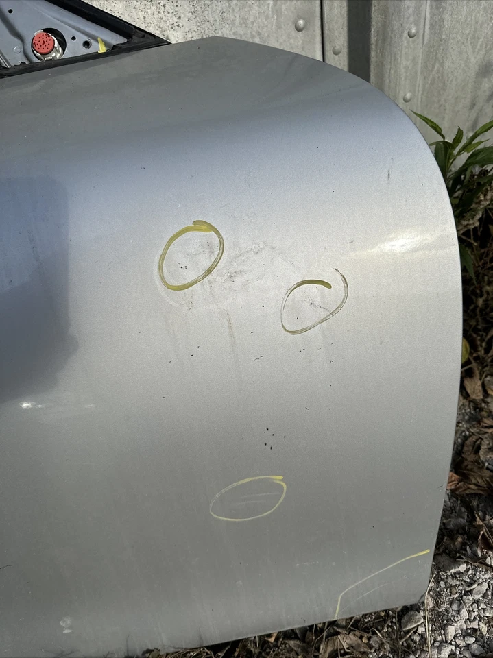 MONTAJE PUERTA PASAJERO DERECHO PORSCHE 911 996 CARRERA CON CRISTAL PLATEADO Foto 2 de 4