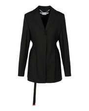 Off-white Womens Wool Blend Relaxed Fit Blazer