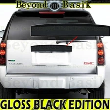2007-2014 GMC Yukon Yukon XL Tailgate Liftgate Handle COVER Upper GLOSS BLACK