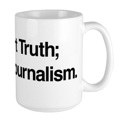 CafePress Support Journalism Mugs Large Mug (297759099)