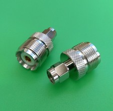 5 PCS SMA Male to UHF Female Connector - USA Seller