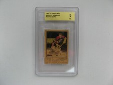 Parkhurst #49 Bill Mosienko Rookie card Gr 5 EX