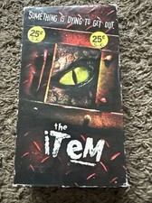 The Item 1999 VHS Tape Horror Dan Clark Comedy Artisan Home Entertainment