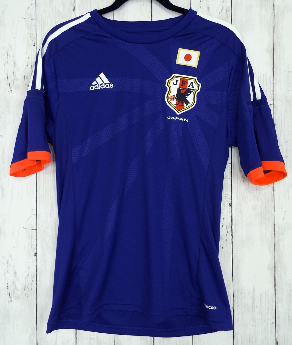 【希少★未使用ほぼ新品に近い】adidas日本代表ユニフォーム★2014ブラジル 2014 World Cup Brazil Official Japan National Soccer Team
