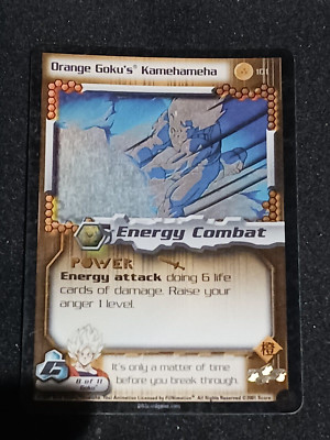 Score Dragonball Z CCG Orange Goku's Kamehameha Foil Unlimited MP