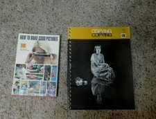 Lot 2 Vintage Photography Books Kodak Copying  How to Make Good Pictures 1972