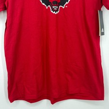 Arkansas State Red Wolves Retro Logo Tee - Distressed Graphic T-Shirt For Men & Women (Heather, 3XL) - View #8