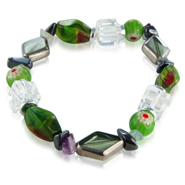 Green Bracelet Carousel One Size / Beautiful Jewellery Item.