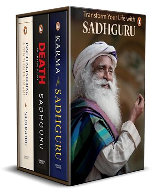 By Sadhguru Inner Engineering, Karma and Death An Inside Story 3 Books Boxset