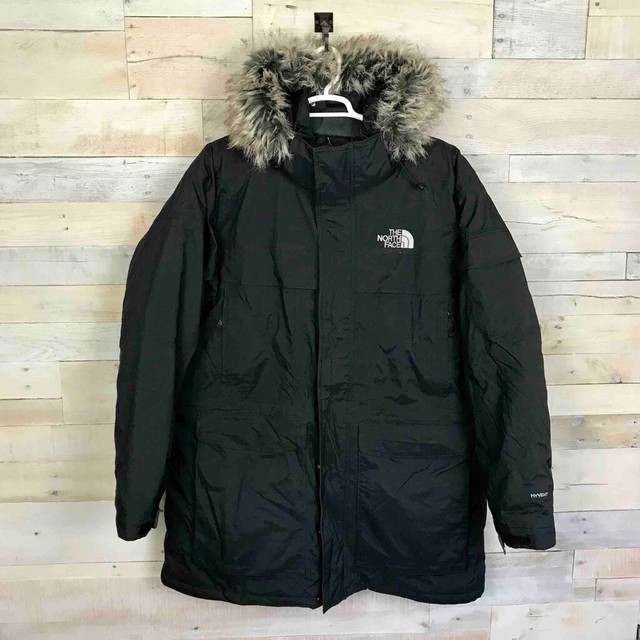 The North Face Mens Parka Down Puffer Jacket Hyvent Hooded Full Zip