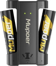 Rechargeable AA Batteries with Mini Box,3600Mwh AA Lithium Batteries 2 Count 1.5