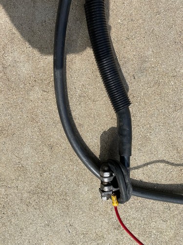 Mercedes Benz Battery positive Cable 560sl 450SL 380sl SLC 107 W107 R107 380 560 - Picture 2 of 7
