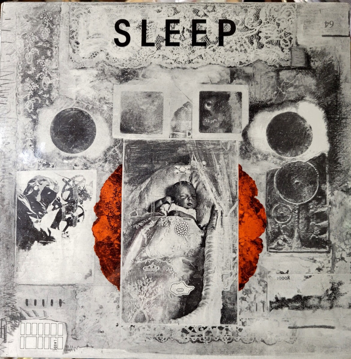 Sleep LP Brainchild 1988 Tremor/New Moon TR8807 Detroit Band -New