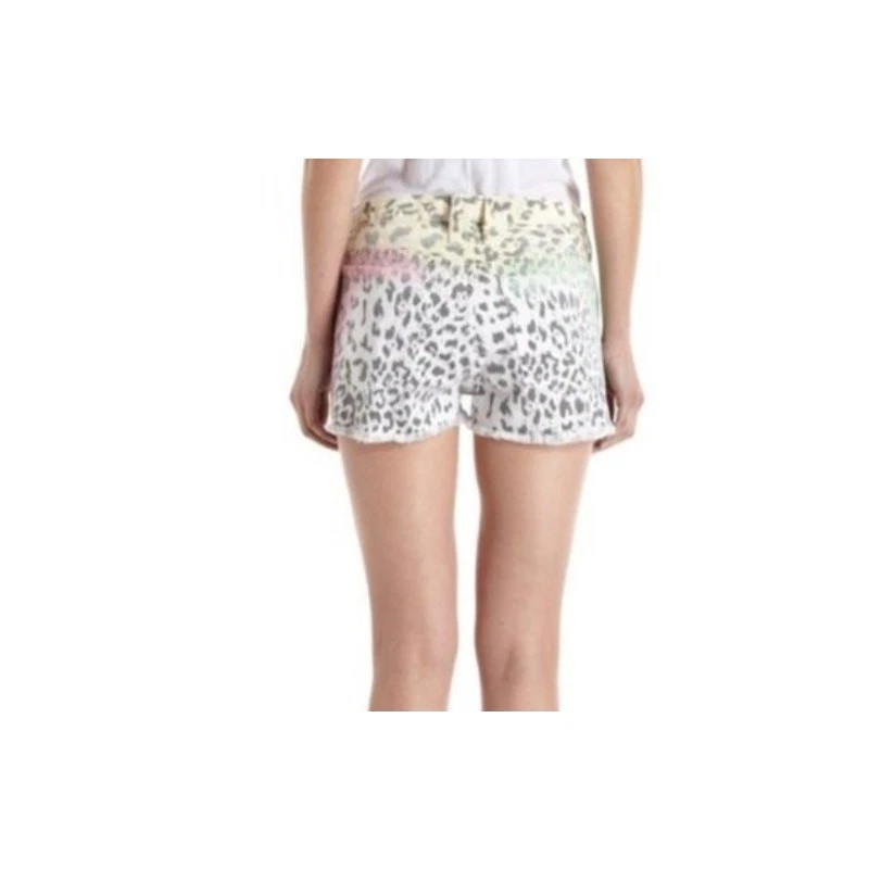 Pantalones Cortos Cortos Current Elliott Leopardo Talla 26/0 Foto 3 de 4