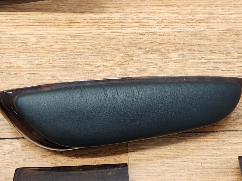 ✅01-06 原始设备制造商宝马 E46 330Ci Dash 门中心控制台木质棕色内部装饰套装 * — 第 2/4 张图片