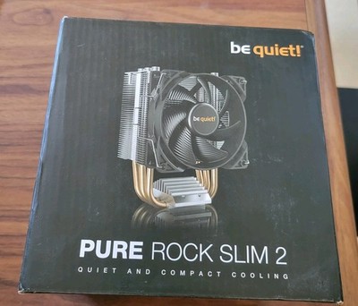 Be Quiet! Pure Rock Slim 120W TDP CPU Cooler Fan, Intel/Amd, 92mm