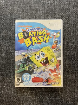SpongeBob's Boating Bash (Nintendo Wii, 2010)  Disc Excellent Or NM Tested