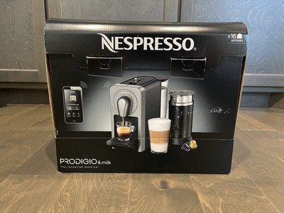 Nespresso C75-US-TI-NE Prodigio With Milk Espresso Maker, Titan | eBay