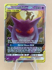 Gengar & Mimikyu GX TAG TEAM 53/181 Team Up Ultra Rare Pokemon Card