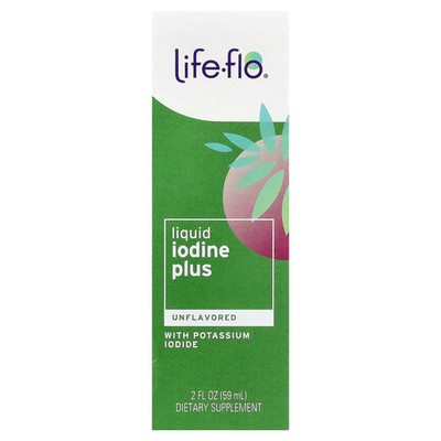 Liquid Iodine Plus with Potassium Iodide, Unflavored, 2 fl oz (59 ml)