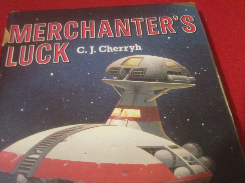 Merchanter's Luck by C.J. Cherryh 1982 Book Hardcover Dust Jacket SIGNED - Image 2 of 4