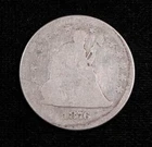 1876 T-5 Liberty Seated Quarter#J11607