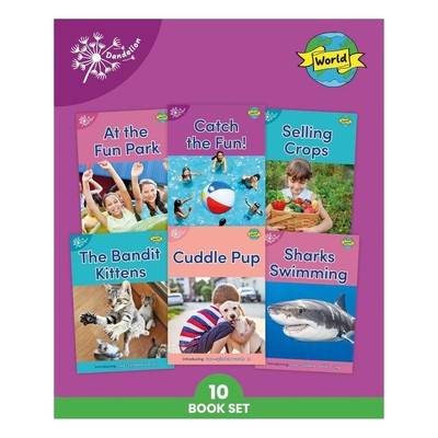Phonic Books Dandelion World Stages 16-20: Simple two-syllable words and suffixe